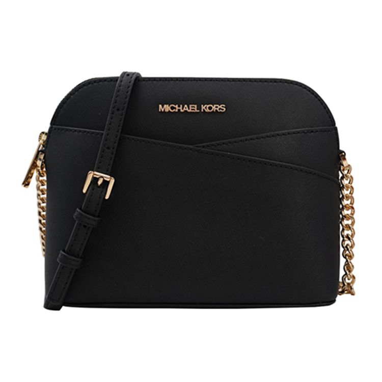 

Michael Kors MK Jet Set Travel Letter Logo Chain Commuter Shell Bag Crossbody Shoulder Bag Women bags Black 35F1GTVC6T-BLACK Basic Set (Bag+Dust Bag)