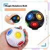 Rainbow Ball Puzzles Antistress Cube Football Magic Cube Educational Learning Toys for Children Adult Kids Stress Reliever Toys