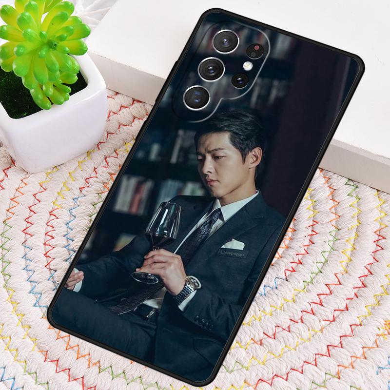 Vincenzo Cassano Kdrama TPU Phone Case For Samsung Galaxy note 10 pro S26 S25 S24 S23 S22 Ultra Plus S21 FE S20 Shockproof Cover