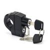 Universal Helmet Lock Anti-theft Locker Locking Device Rustproof Motorcycle Supplies Fit 25mm Handlebar/Frame Tube