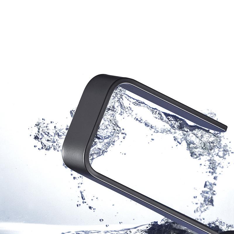 Porte-serviettes Espace Aluminium Sans Perçage Auto-Adhésif Salle de Bain Serviettes Papier Mouchoir Support de Rangement pour Cuisine Salle de Bain