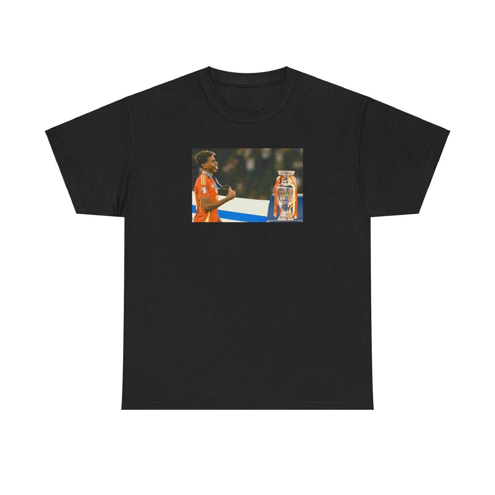 Lamine Yemal Graphic Tee: Spain Euros 2024 Winner Football T-Shirt 2XL