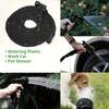 25/75FT (7.62/22.86M)Expandable Magic Hose with 7 Patterns Water Gun Garden Hose Flexible Water Hose Telescopic Water
