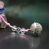 Exquisite Handmade Vintage Tassels Charm Bell Pendant Hanging Rope Ornament for Bags Or Keys Car Interior Decoration