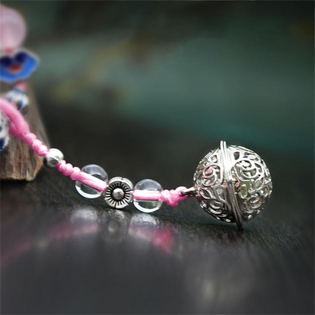 Exquisite Handmade Vintage Tassels Charm Bell Pendant Hanging Rope Ornament for Bags Or Keys Car Interior Decoration