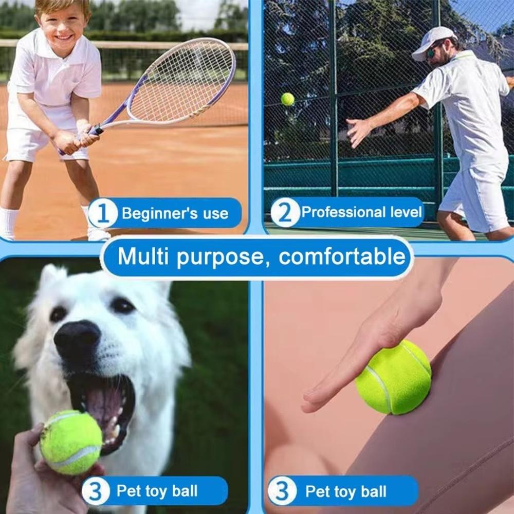 Durable Pet Playing Balls Non-Toxic Practice Ball New Tennis Balls  Tennis Club
