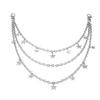 Layered Stars Waist Chain - European & American Multi-layer Jewelry for Jeans