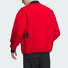 adidas Men's CNY Collection Baseball Collar Bomber Jacket Red IZ1614