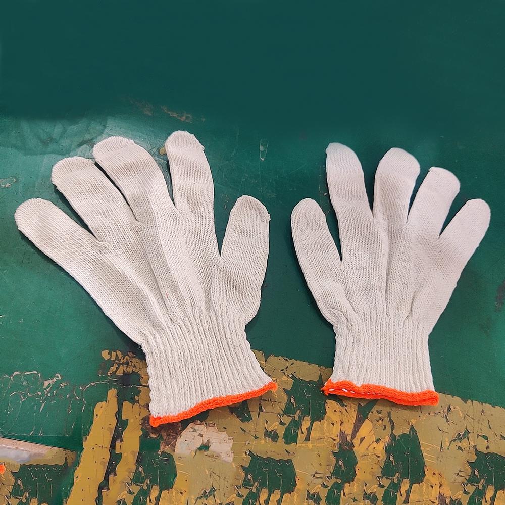 5Pair Cotton Safety Protection Work Gloves For Painter Warehouse Clean Gardening