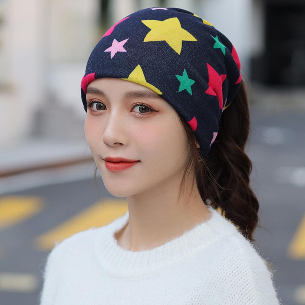 Women's Warm Dual-use Pullover Sports Hat Casual Ear Cap