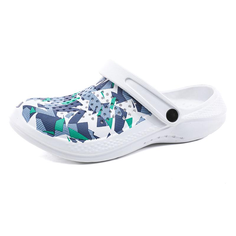 

Модные унисекс мужские и женские размеры 36~45 для девочек и мальчиков пляжные сандалии сабо уличные тапочки шлепанцы поварские нескользящие балетки повседневная садовая обувь 36