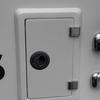 Floor Latch Pull Handle Lock Sandblasted Finish Press Style Textured Recessed Door