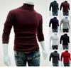 Men's Turtleneck High Collar Thin Cultivating Male Bottoming Sweater