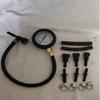 Car Motorcycle Automobile Fuel System Gasoline Pressure Gauge Tester Tool 0-100PSI with Valve 63mm 789mm 949mm