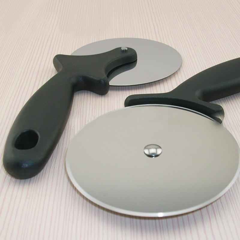 New 1 Pcs Stainless Steel Pizza Cutter Circular Round Cake Bread Cutters Cutter Wheel Pizza Tools