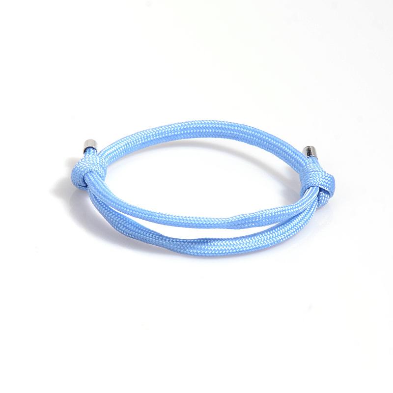 Rope Woven Bracelet for Men Adjustable Fashion Versatile Simple Paracord