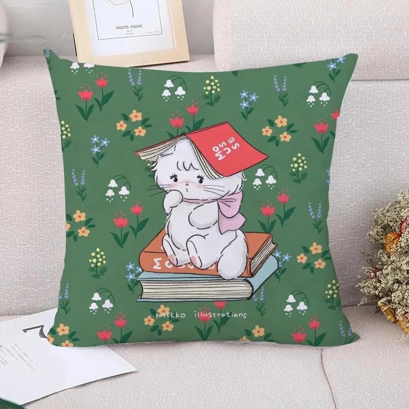 Pillow Cases Decorative Pillows Covers Mikko Illustrations Pillowcases  Sofa Cushions Fall Decor Cushion Cover Luxury