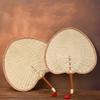 Old-Fashioned Handmade Straw Fans for Summer, Children's Fans for Home Use, Large Palm Fans, Portable Baby Fans, Small Sunflower Fans, Palm Fans