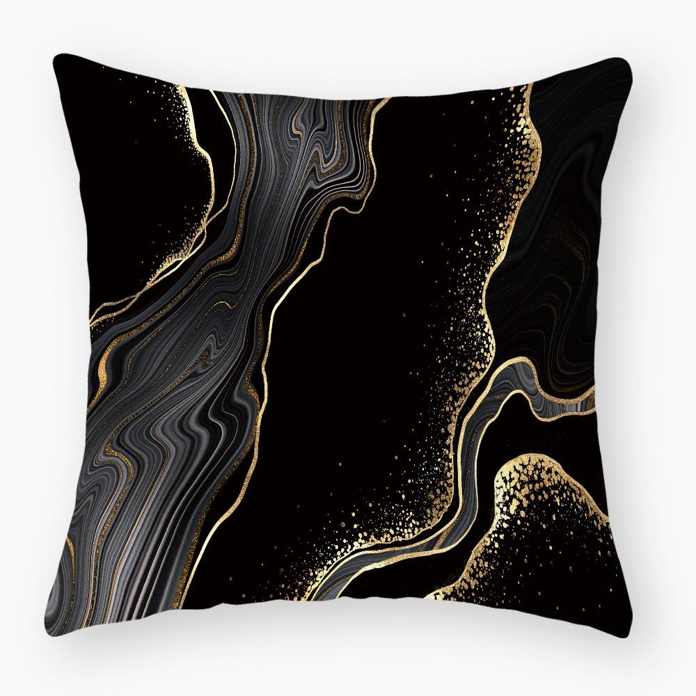 Ins Eyelash Printing Pillowcase Peach Leather Velvet Pillowcase Pillowcase Super Soft Pillowcase Sofa Decoration Pillow