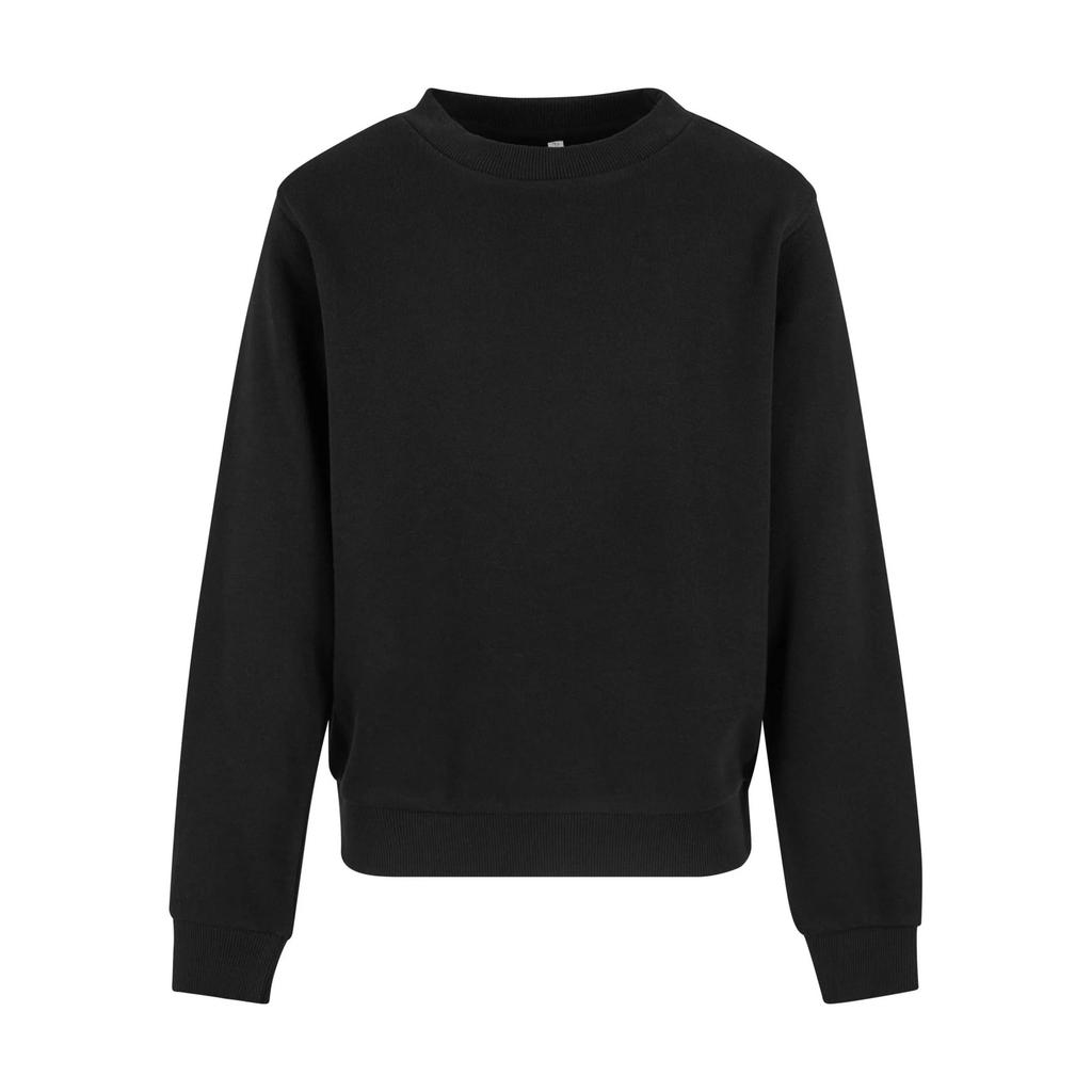 Urban Classics Girls Terrycloth Crew Neck Oversized Sweatshirt