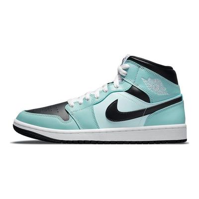 Air 1 Mid Aqua Black סניקרס נשים כחול BQ6472-300