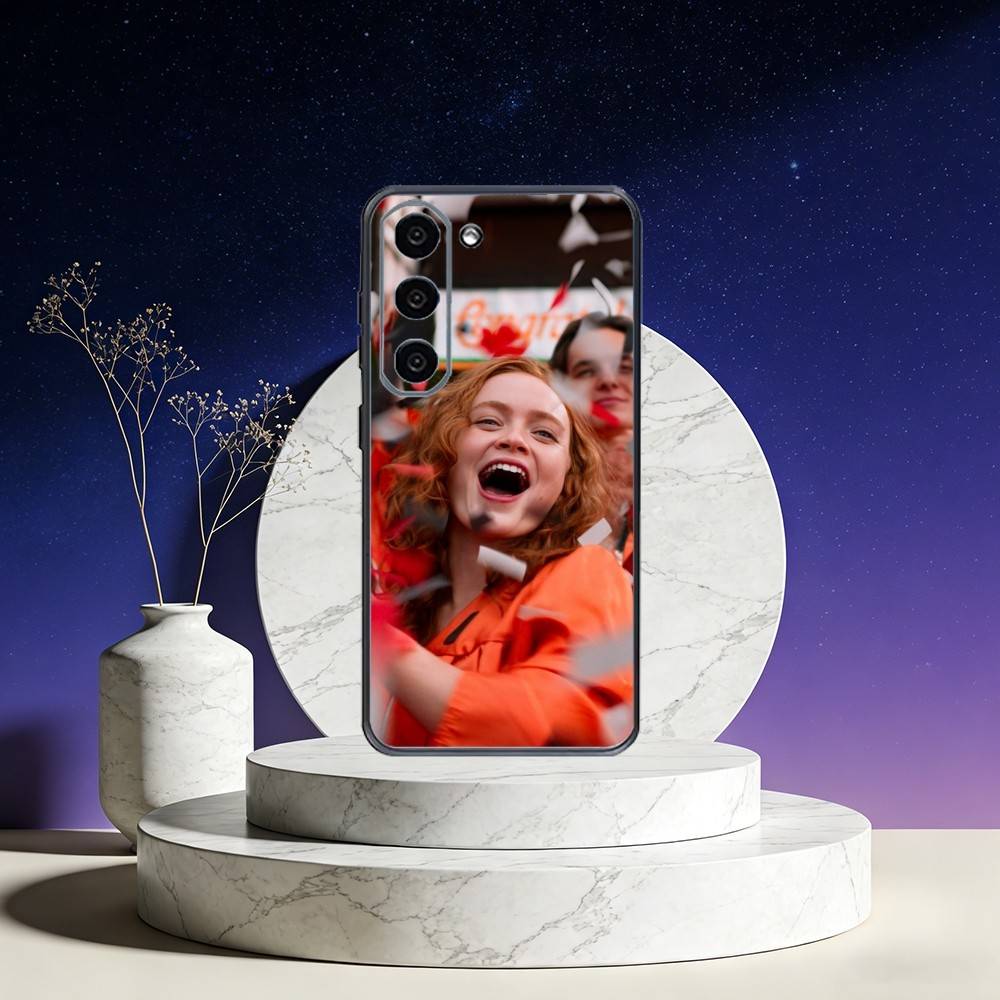 A-Actress S-Sadie Sink Phone Case For Samsung Galaxy A73,A72,A71,A70,A53,A52,A51,Others Soft Black Cover