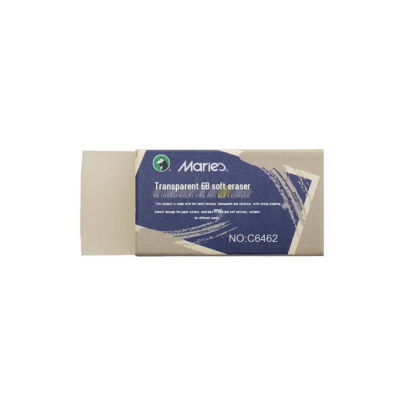 Mali 6B Transparent Crumbless Art Eraser for Sketching and Exams