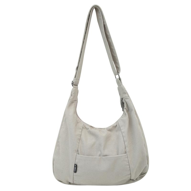 

Холщовая сумка через плечо Женская сумка через плечо Мужская сумка серый