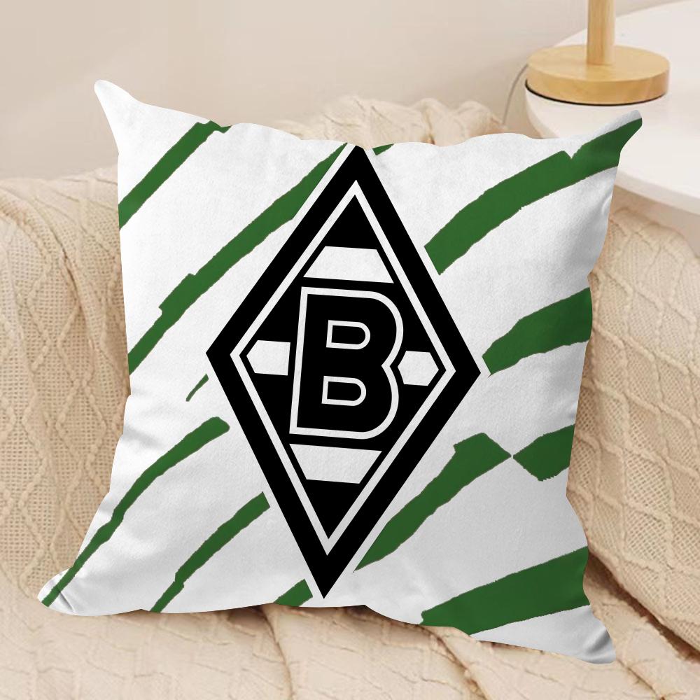 BBorussia MMonchengladbachS Cushion Cover Soft Plush Throw Pillow Cover DoubleSided Cushion Case Sofa Bedroom Home Decor
