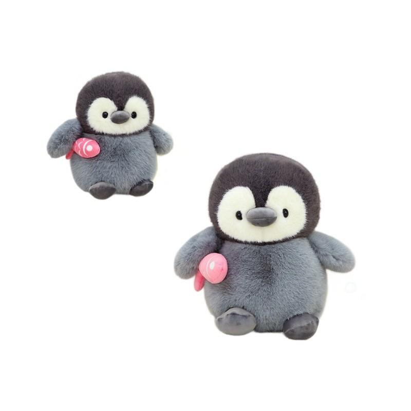 Fish Pattern Snowflake Penguin Plush Toy Stuffed Animal Kids Marine Doll Animal