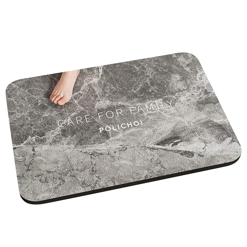 

Коврик для ванной из диатомита, впитывающий, нескользящий, быстросохнущий, коврик для ванной, коврик для унитаза, коврик для двери, моющийся 40cmx60cm