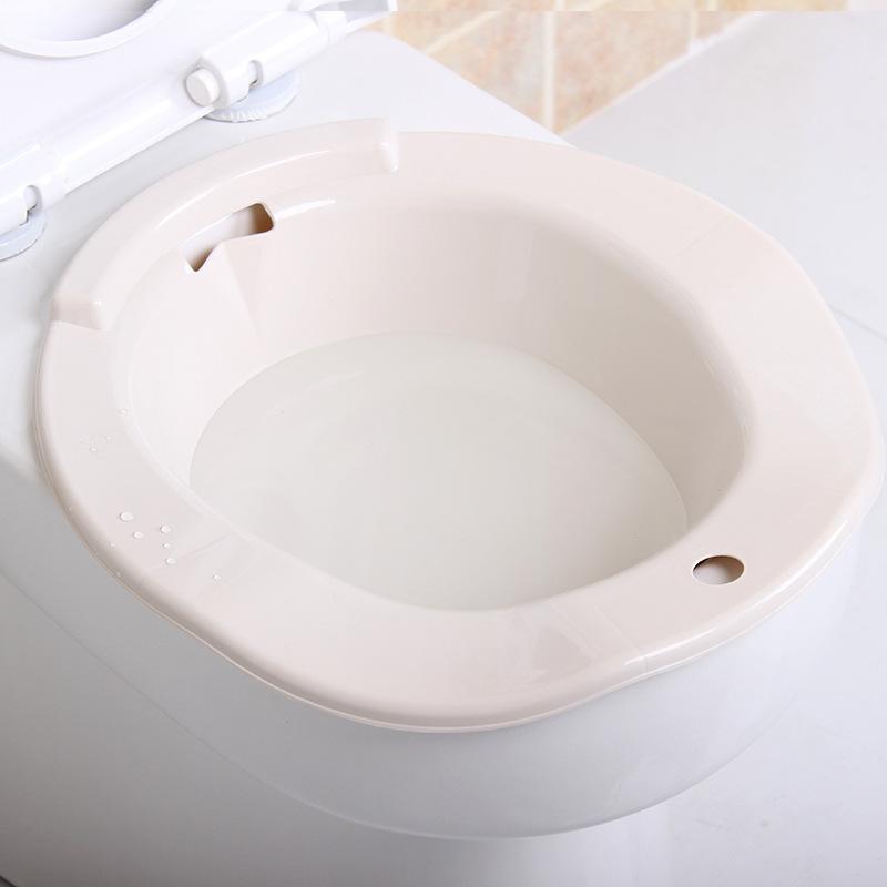 1 pieza Bidé, Lavabo para Baño para Lavar las Nalgas, Asiento de Inodoro sin Sentadilla, Lavabo de Inodoro para Confinamiento Postparto para Mujeres Embarazadas