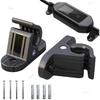 Wall Mount EV Charging Cable Organizer Heavy Duty Cord Storage Hanger Screw Fixed Clip Universal Charger Cable Bracket Holder