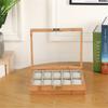 Wood Watch Case Watch Storage Box Stylish Watch Container Practical Watch Holder Watch Organizer Wood Material for Watch
