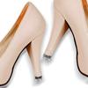 Latin Heel Cover, Betty Dance Heel Cover, Heel Protective Cover, Wear-resistant, Transparent Bag.