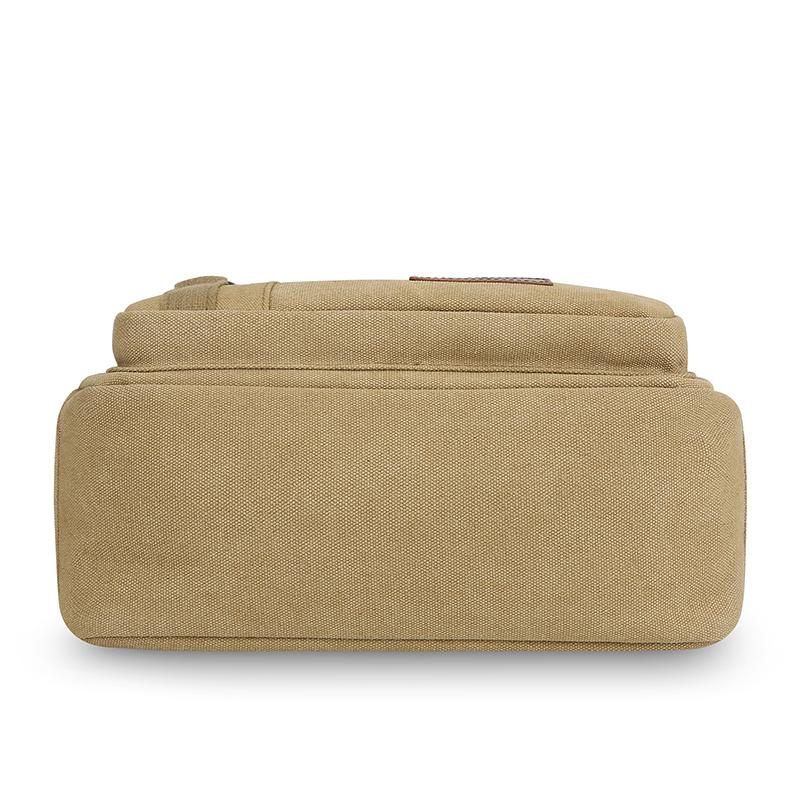 Borsa a Spalla in Tela da Uomo – Elegante Borsa a Tracolla Messenger Tote per Viaggi Casual e Uso Quotidiano