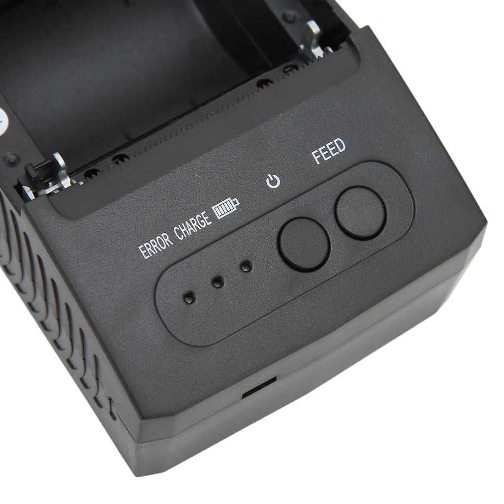 Thermal Printer ABS Material USB DC 5v 1a Charging Wireless Connections 48mm/s Hotline Printing Tool 100‑240V