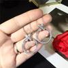 Huitan Modern Women's Necklace with Dazzling Cubic Zirconia Shiny Bridal Wedding Ceremony Party Accessories Statement