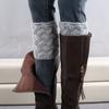 Women's Knitted Ankle Toppers Shoes Accessories Boot Socks Boot Cuffs Knee High Leg Warmer Socks