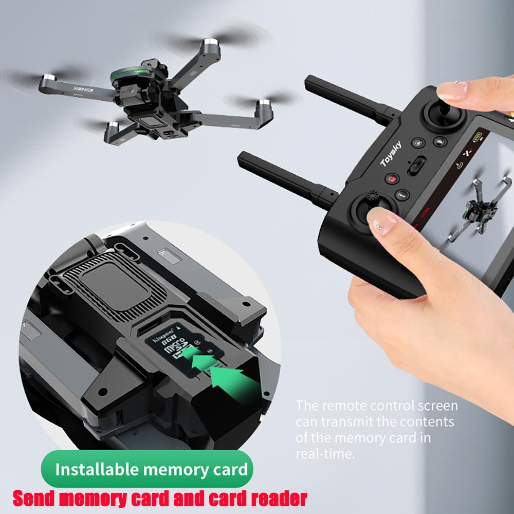 2025 New S197 GPS Max Large Screen Drone Professional Brushless Motor GPS WIFI GPV HD ESC Dual Camera Obstacle Avoidance Quadcopter Toy Gift