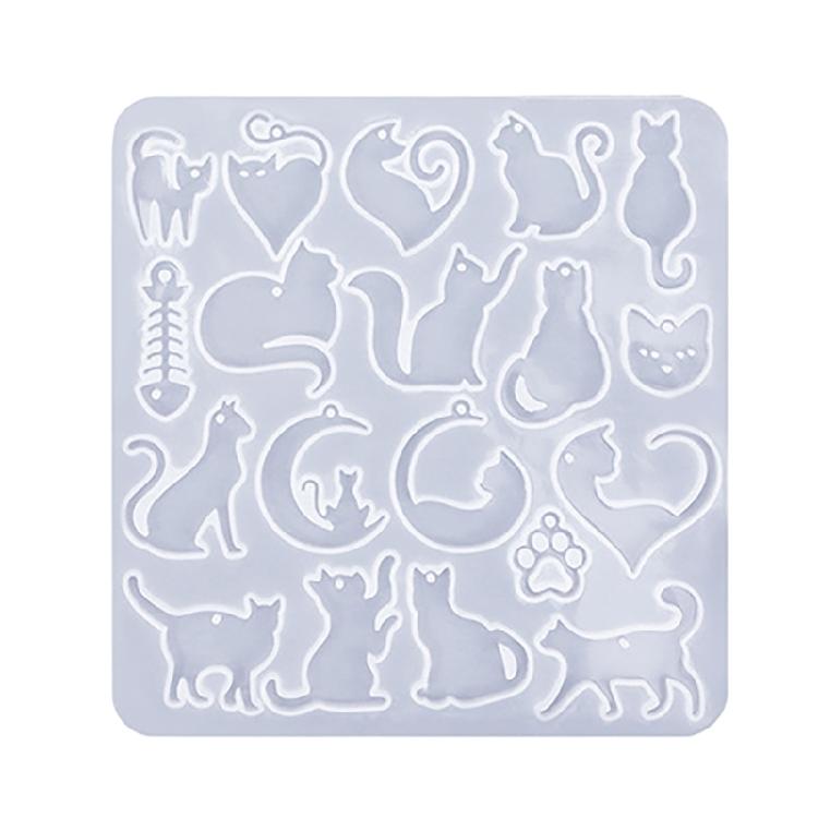 Animal Epoxy Resin Silicone Mold Pendant Mold for Jewelry Necklace Earring Keychains Charm Making