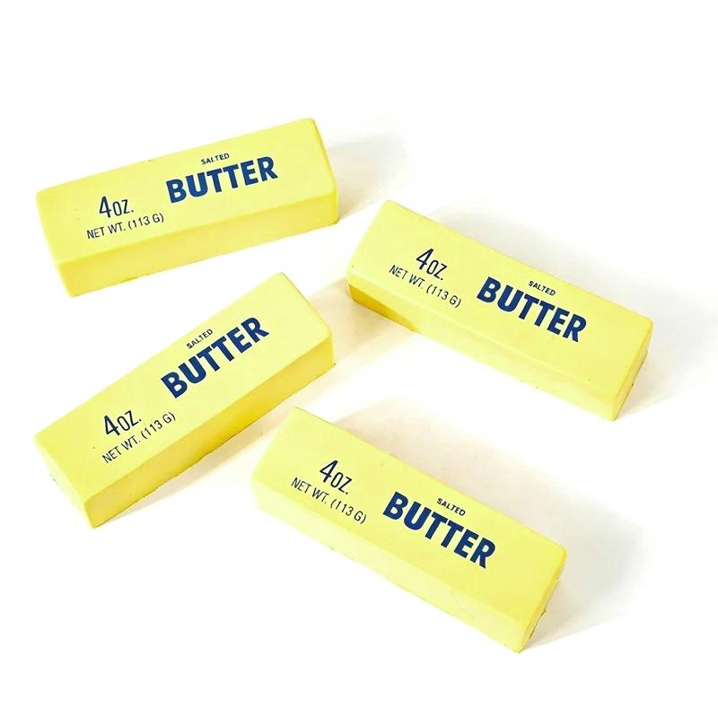 Butter Stick Squishy Toy Slow Rising Squeeze Toy Butter Bar Brick Squishy Fidget Toy Games Festivals And Christmas Gifts