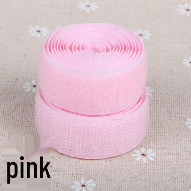 Colorful Self-Adhesive Velcro Cuffs: 2cm Hook & Loop Fastener for Clothes and Shoes