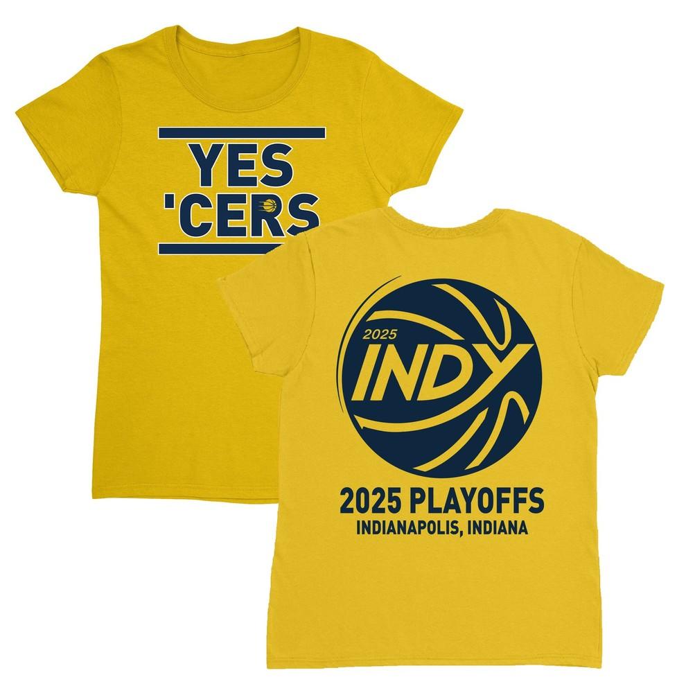 Yes Cers Indiana Supporters - Basketball Tribute Ladies Crewneck T-Shirt Unisex T-Shirt XXL