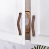 Antique Copper Leather Handle for Cabinets, Wardrobes, Shoe Cabinets, and Wine Boxes