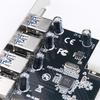 1Pc PCI-E Express to 4-Port 5Gbps USB 3.0 PCI-E Controller Card Adapter