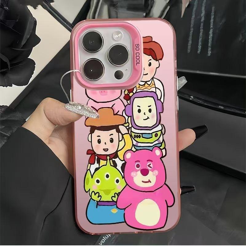 Toy Story metal buttons are suitable for Apple 15promax phone case iPhone13/12xsmax.