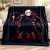Friday the 13th blanket Flannel Blanket Soft Cozy Plush Throw for Sofa Bed Lightweight Home Decoration Outdoor camping