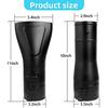 Replacement Blower Nozzle Adapter and Flat End Nozzle Attachment Kit Compatible with 18V X2 36V Handheld Blowers