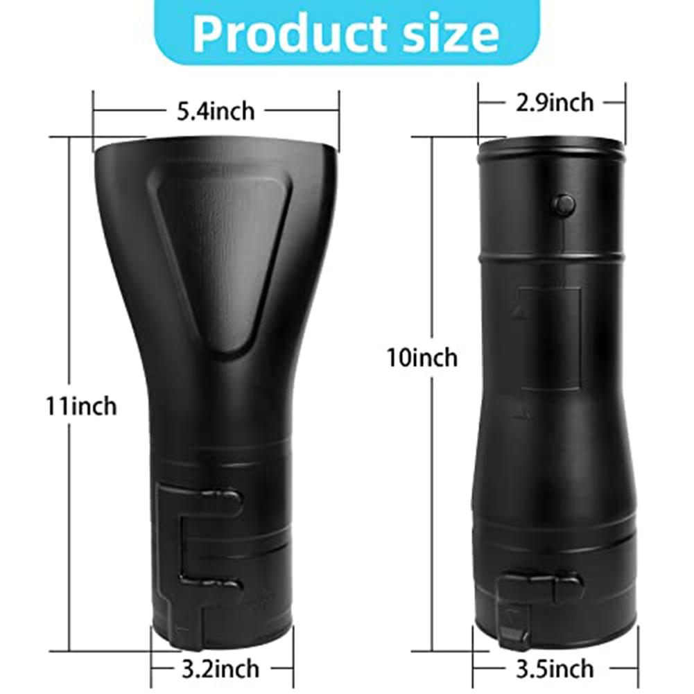 

Replacement Blower Nozzle Adapter and Flat End Nozzle Attachment Kit Compatible with 18V X2 36V Handheld Blowers China Mainland
